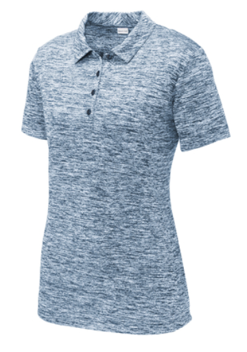 Ladies Electric Heather Polo