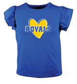 Girls Flutter Sleeve Tee