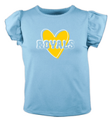Girls Flutter Sleeve Tee