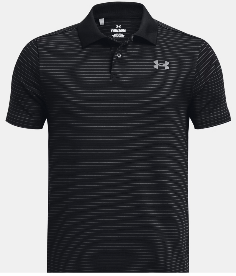 UA Youth Striped Polo