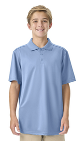 Youth Unisex Wicking Polo