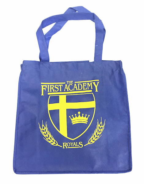 TFA Logo Shopping Bag Royal 12 x 12